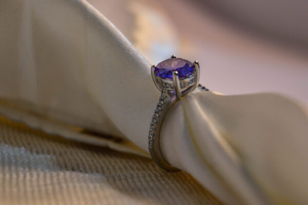 Purple Stone Ring - Image 3