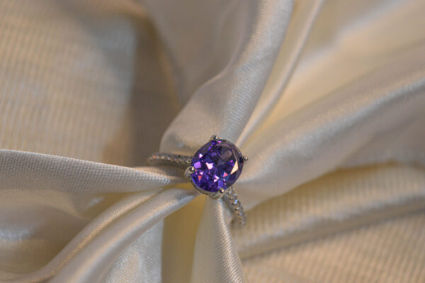 Purple Stone Ring