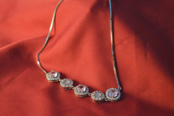 Pink Zircon Bracelet