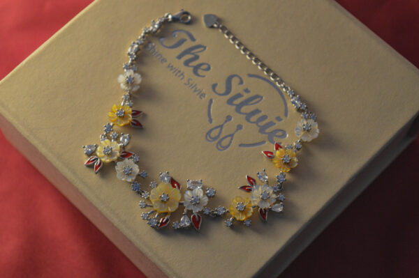 Charming Floral Bracelet - Image 2