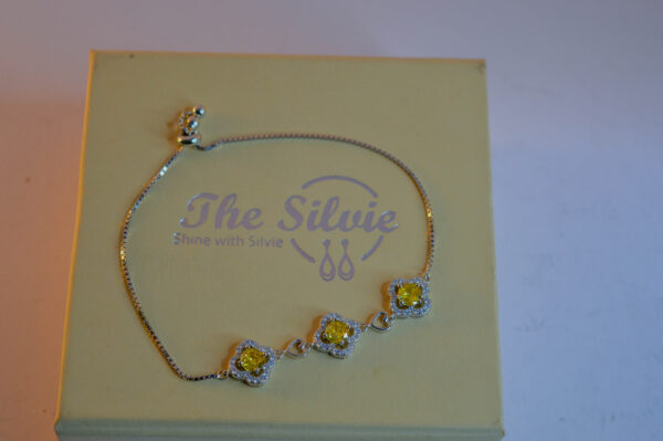Yellow Floral Bracelet